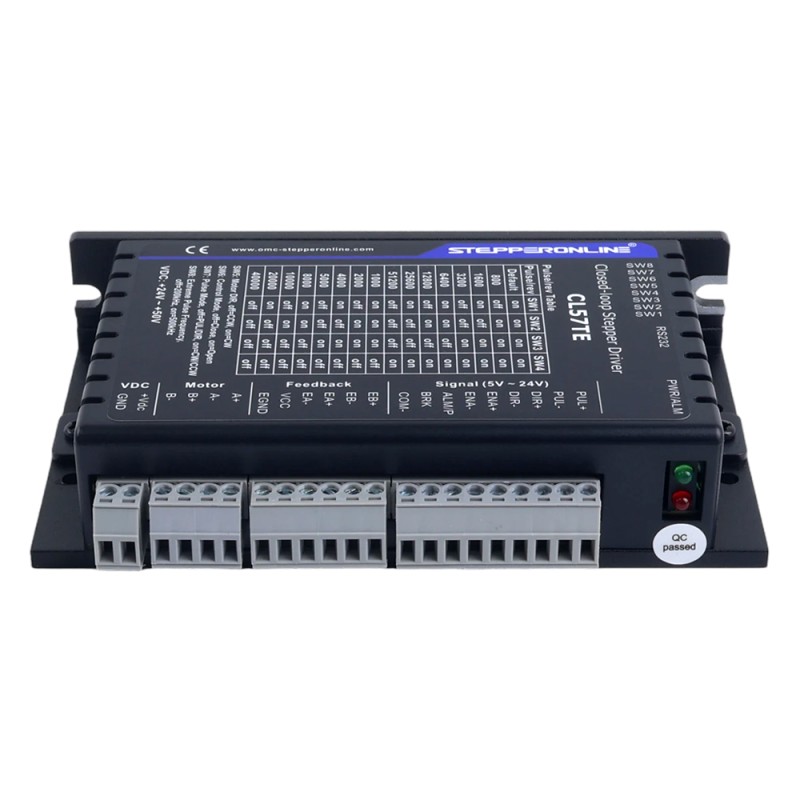 Controlador de Motor Paso a Paso en Bucle Cerrado Serie TE 0,5-7,0A 24-50VDC para Motores Paso a Paso Nema 17, 23, 24 - CL57TE | StepperOnline