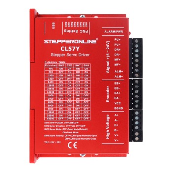 Drivers para motores de circuito cerrado de la serie Y 0-7.0A 24-50VDC para motor Nema 17, 23, 24
