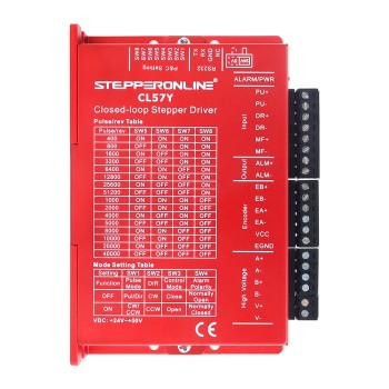 Driver de Pasos de Circuito Cerrado Serie Y V2.0 0-7,0A 24-50VDC para Motor Paso a Paso Nema 17, 23, 24