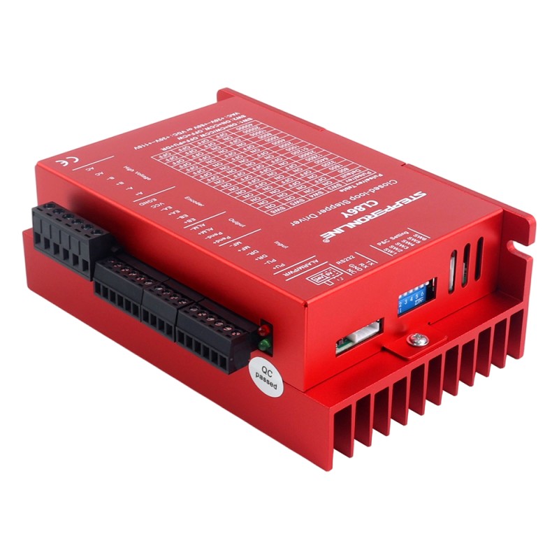 Y Series Controlador para motor paso a paso Closed Loop V2.0 0-8,5A 20-80VAC/30-110VDC para motor paso a paso Nema 34 - CL86Y-V20 | StepperOnline