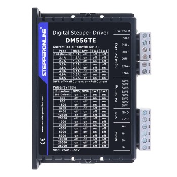 Controlador paso a paso digital serie TE 1,8-5,6A 24-50VDC para motor Nema 23, 24, 34