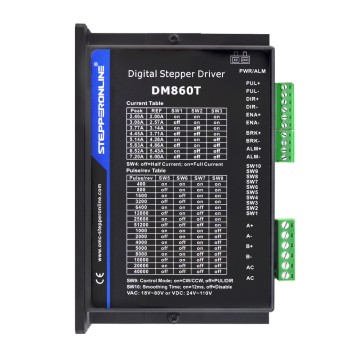 Drivers para motores paso a paso digital 2.4-7.2A 18-80VAC o 24-110VDC para motor Nema 34