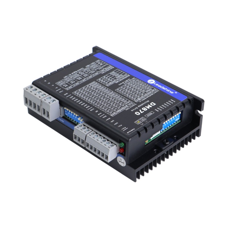 Drivers para motores digital Leadshine 0.5-7.0A 20-80VDC para motor Nema 23, 24, 34