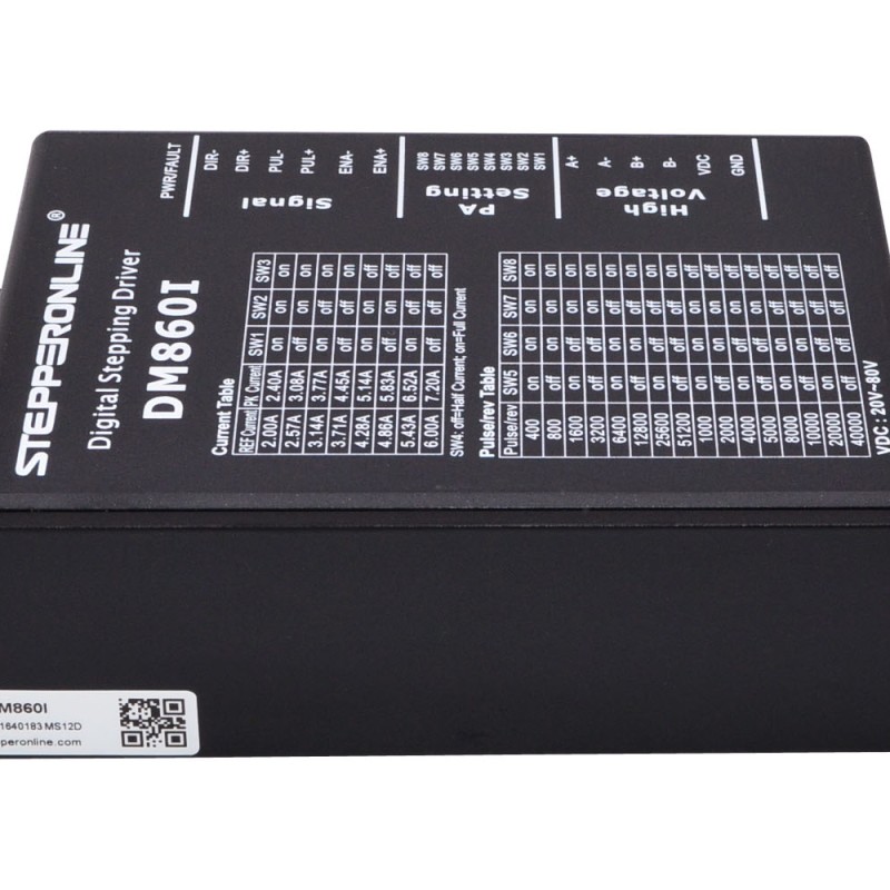 Drivers para motores paso a paso digital 2.4-7.2A 20-80VDC para motor paso a paso Nema 34 CNC Drive