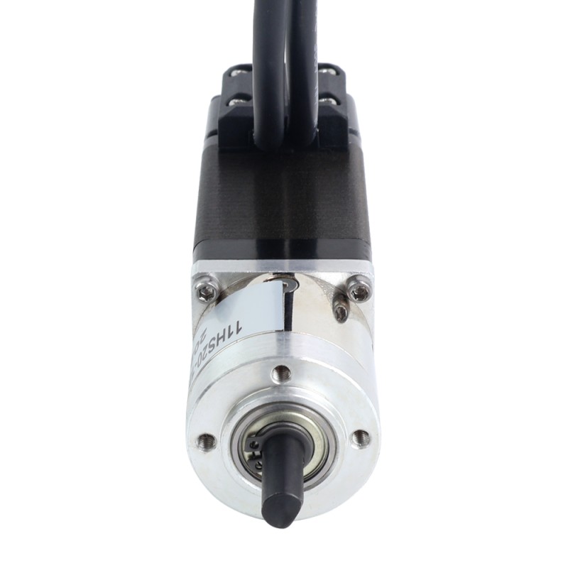 Nema 11 paso a paso con engranaje cerrado L = 51mm engranaje Raio 5:1 codificador 1000PPR (4000CPR) - 11HS20-1004D-E1000-PG5 | StepperOnline