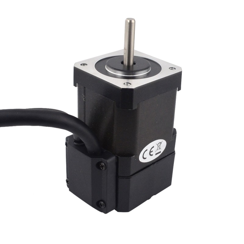 0.9deg Nema 17 Motor paso a paso de circuito cerrado 44Ncm(62.31oz.in) Codificador 1000PPR(4000CPR)