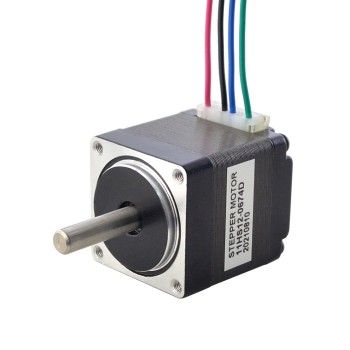 Doble eje Nema 11 bipolar 1,8grados 7Ncm(9,91oz.in) 0,67A 28x28x31,5mm 4 cables