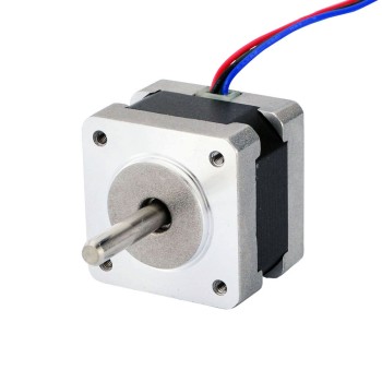 Nema 14 Bipolar 0.9deg 11Ncm(15.58oz.in) 0.4A 35x35x28,2mm 4 Hilos