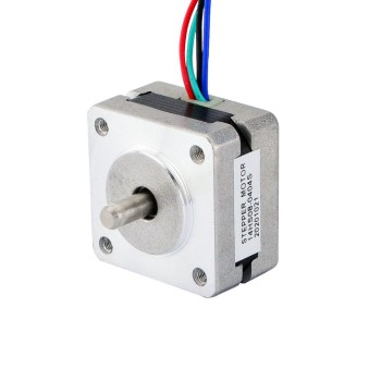 Nema 14 Bipolar 1,8deg 5Ncm(7,08oz.in) 0,4A 35x35x20mm 4 Hilos