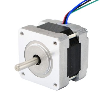 Nema 16 Bipolar 1.8deg 21Ncm(29.74oz.in) 0.4A 39x39x34mm 4 Hilos