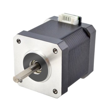 E Series Nema 17 Bipolar 55Ncm(77.88oz.in) 2A 42x42x48mm 4 Hilos con 1m de Cable y Conector
