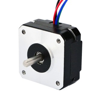 Nema 17 Bipolar 0.9deg 11Ncm (15.58oz.in)1.2A 42x42x22mm 4 Hilos