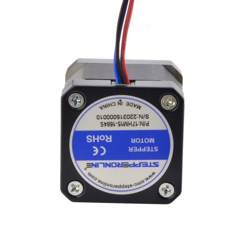 Nema 17 Bipolar 0.9deg 32Ncm(45.3oz.in) 1.68A 42x42x39mm 4 Hilos