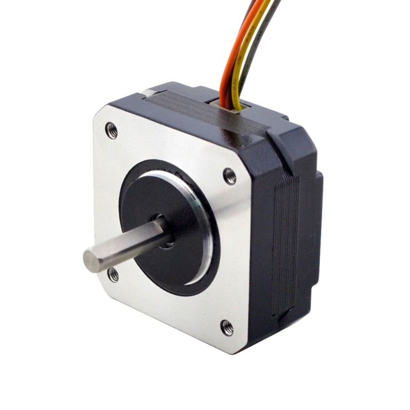 Motor de alta temperatura Nema 17 16Ncm(22.7oz.in)Aislamiento del motor del extrusor Clase H 180C