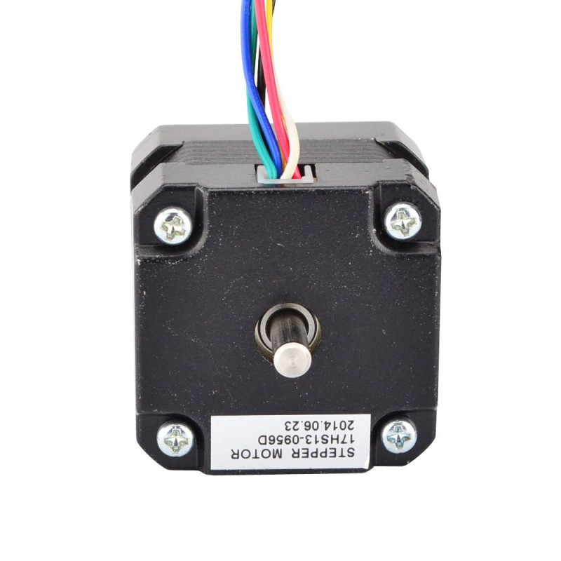 Doble eje Nema 17 Unipolar 16Ncm(22.66oz.in) 0.95A 42x42x33mm 6 Hilos
