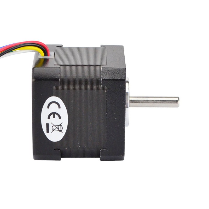 Nema 17 Unipolar 1.8deg 26Ncm(36.82oz.in) 1.2A 42x42x39mm 6 Hilos