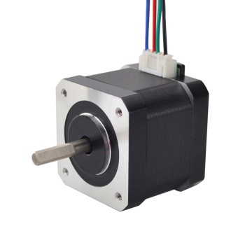 Nema 17 Bipolar 45Ncm(63.74oz.in) 1.5A 42x42x40mm 4 Hilos con Conector de Clavija de 1m