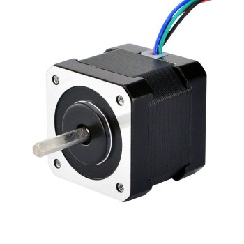 Nema 17 Bipolar 45Ncm(63.74oz.in) 2A 42x42x40mm 4 Hilos con 1m de Cable y Conector
