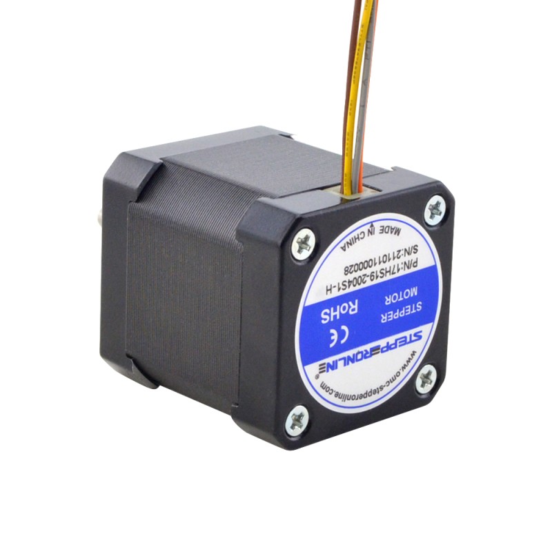 Motor paso a paso de alta temperatura Nema 17 59Ncm(84oz.in) Clase de aislamiento H 180C
