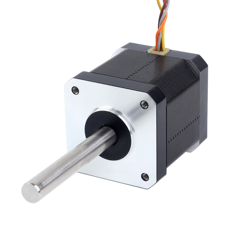 Nema 17 Motor paso a paso de alta temperatura 55Ncm(77,93oz.in) 55mm Φ8mm aislamiento de eje redondo clase H 180C - 17HS19-2504S-H-V2 | StepperOnline