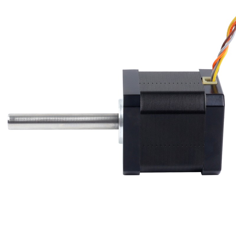 Nema 17 Motor paso a paso de alta temperatura 55Ncm(77,93oz.in) 55mm Φ8mm aislamiento de eje redondo clase H 180C - 17HS19-2504S-H-V2 | StepperOnline