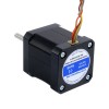 Motor paso a paso de alta temperatura Nema 17, 55Ncm(77,93oz.in), eje tipo D de 5mm, 38mm, clase de aislamiento H 180 °C, conector JST-XH - 17HS19-2504S-H-V6 | StepperOnline