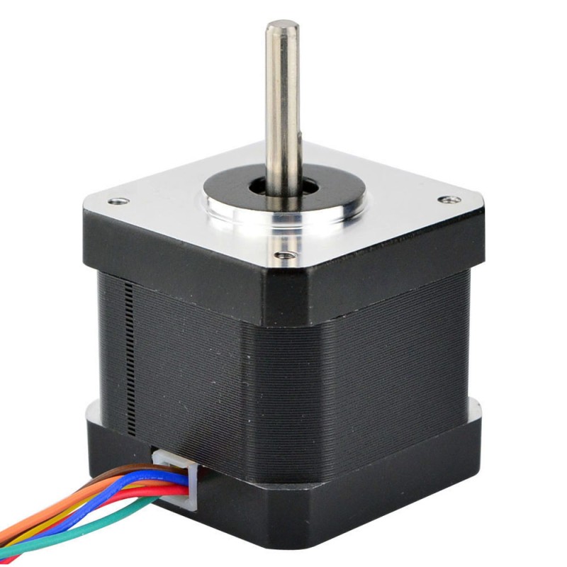Nema 17 Unipolar 0.9deg 26Ncm(36.82oz.in) 0.8A 42x42x39mm 6 Hilos