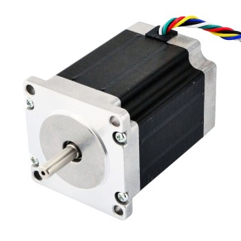 Doble eje Nema 23 unipolar 1,8 grados 1,35Nm(191,2oz.in) 3A 57x57x76mm 6 hilos