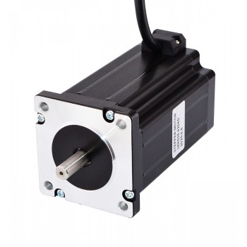Motor paso A paso Nema 24 de doble eje 4.2A 4Nm(566oz.in) 60x60x100mm 4 cables