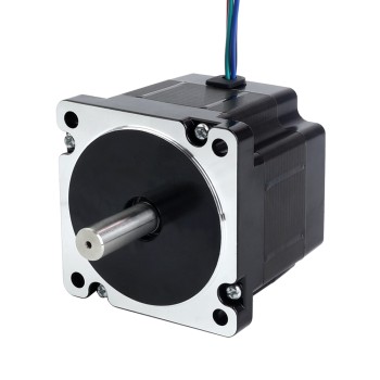 Motor paso a paso Nema 34 serie S bipolar 1,8 grados 3,3Nm (467,32oz.in) 5,6A 86x86x64mm 4 cables