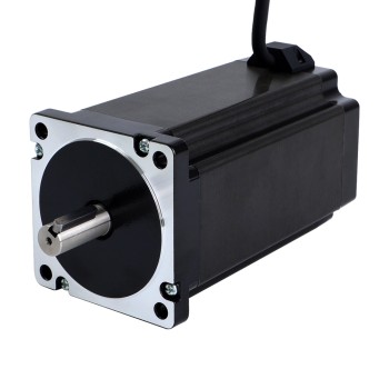 Motor paso A paso Nema 34 serie S, 13,0Nm(1841oz.in), eje de chavetero de 14mm, cable de 1m