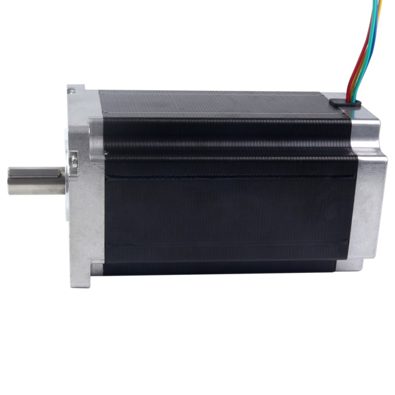 Motor Nema 42 Bipolar 30Nm(4248oz.in) 8A 110x201mm 4 cables para caja de engranajes helicoidalesNmRV50