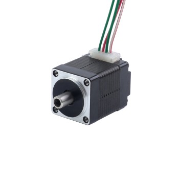 Motor paso A paso de eje hueco Nema 8 de doble eje Bipolar 1,5Ncm(2,12oz.in) 0,49A 20x20x27mm