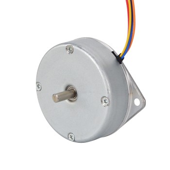Redonda Pancake Nema 18 Bipolar 1.8deg 9Ncm(12.75oz.in) 1A Φ46x16mm 4 Cables