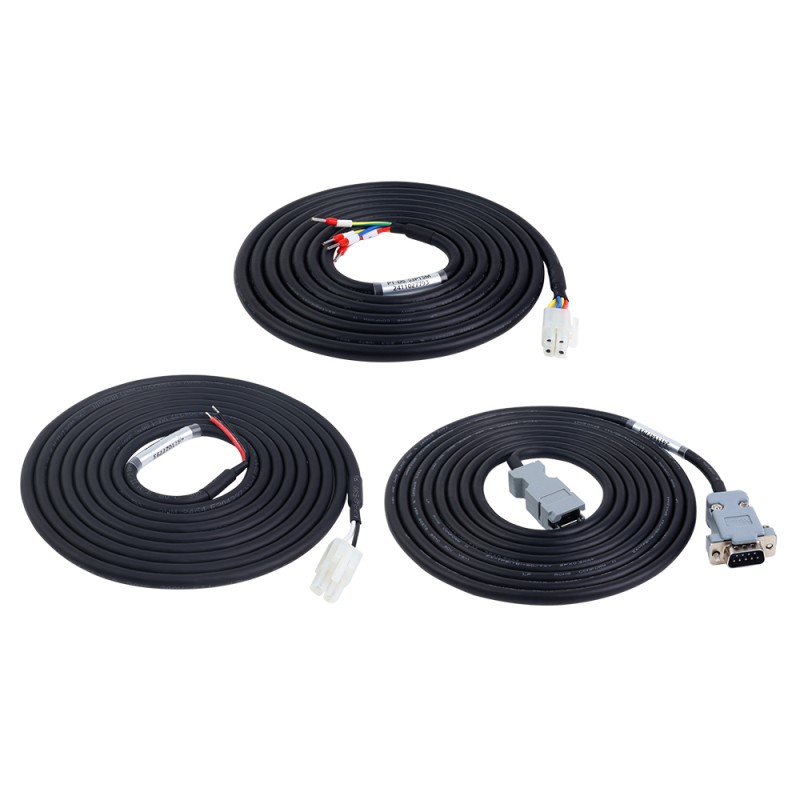 Servomotor de DC RS485 de 400W, serie DSY, 24-70VDC, 1,27Nm con freno, 3000rpm, codificador incremental de 17 bits, IP65 - DSY-RS400L2B2-M17S | StepperOnline