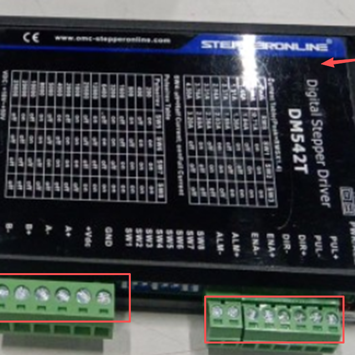 Drivers para motores paso a paso digital 1.0-4.5A 18-50VDC para motor paso a paso Nema 17, 23, 24